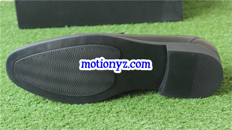 Men Brand Leather Shoes Black